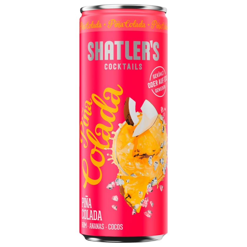 Shatler's Cocktails Piña Colada 0,25l